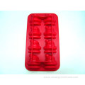 Silicone Kitchenware Ice Tray Santa Claus Shape 8-Cup